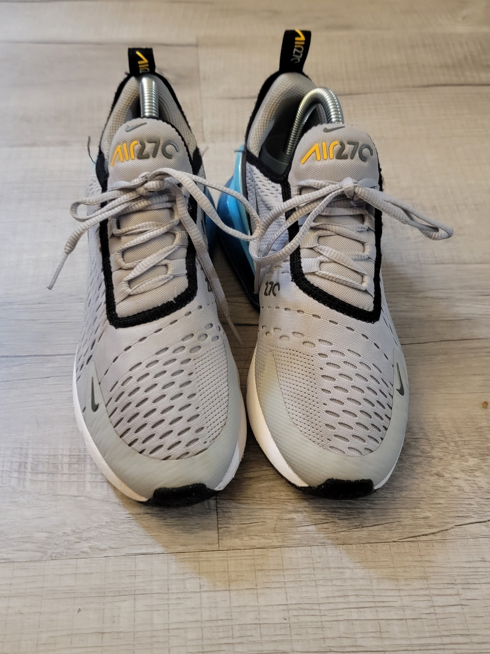 Nike Air 270 Men’s Grey & Blue Running Sneakers